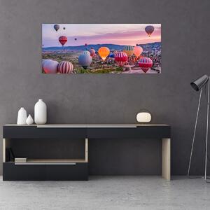 Tablou - Baloane cu aer cald (120x50 cm)