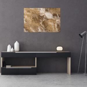 Tablou - Abstract maro (90x60 cm)