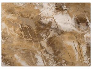 Tablou - Abstract maro (70x50 cm)
