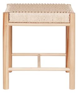 Taburet Abano, Natural, 42x42x46.5 cm