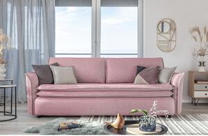 Canapea extensibilă Miuform Charming Charlie, roz
