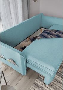Canapea extensibilă Miuform Charming Charlie, albastru deschis