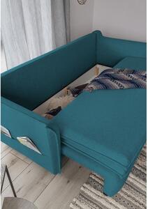 Canapea extensibilă Miuform Charming Charlie, turcoaz