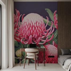 Tapet Protea regală, Fototapet Flori, w05308 : Uwalls.ro
