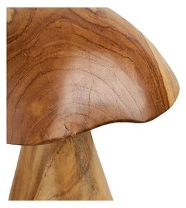 Set 2 piese Decoratiuni tip ciuperci Kodi, Natural, 35x35x35 cm