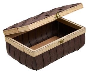 Set 2 piese Cosuri Medan, Maro, 19x30x12 cm