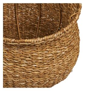 Set 2 piese Cosuri de rachita Eden, Natural, 46x46x30 cm