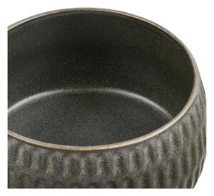 Set 2 piese Boluri Amalia, Verde inchis, 14x14x7.5 cm