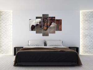Tablou - Cai îndrăgostiți (150x105 cm)