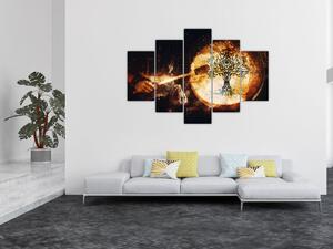Tablou - Copacul vieții secret (150x105 cm)