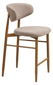 Scaun inalt pentru insula de bucatarie Levanto, Bej, 55x52x95 cm