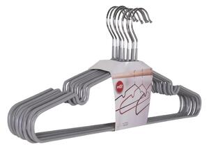 Set 10 piese Umerase metalice Massa, Gri, 4x41x18 cm