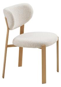 Scaun dining Savina, Bej, 60x50x81 cm