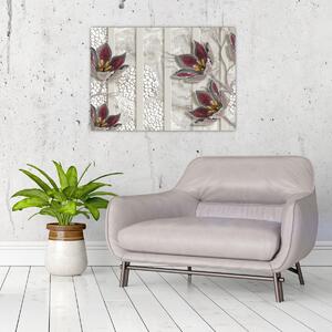 Tablou - Flori decorative (70x50 cm)