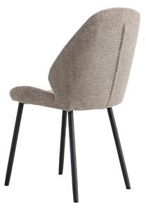 Scaun dining Monte Carlo, Gri, 59.5x47x91 cm