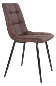 Scaun dining Middelfart, Maro inchis, 55x44x86 cm