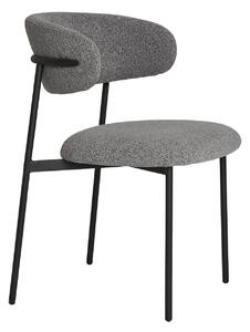 Scaun dining Mira, Gri deschis, 59x55x79.5 cm