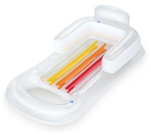Bestway 43028 Saltea gonflabilă cu spătar Transparentă