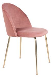 Scaun dining Geneve, Roz , 56x51x76 cm