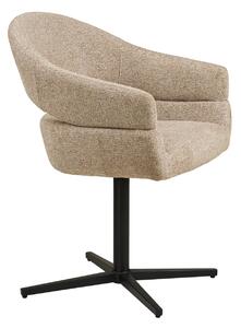 Scaun dining Dover, Nisip, 60x58x87 cm