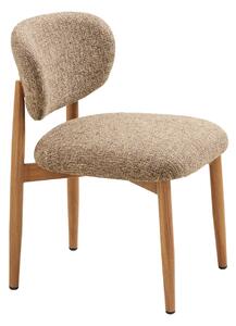 Scaun dining Isola, Bej, 58x52x77 cm