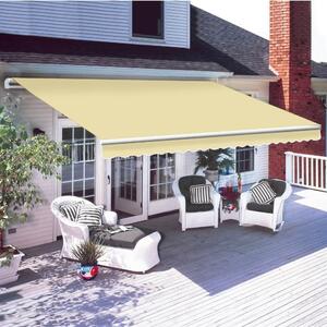 Marchiză/Copertină retractabilă casetată motorizată ISABELA 3x2,5m Bej