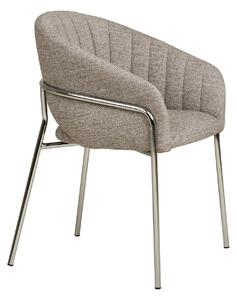 Scaun dining Costa, Gri deschis, 56x60x80 cm