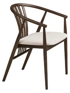 Scaun dining Agustin, Gri, 54x57x78 cm