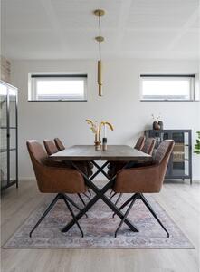 Scaun de dining rotativ Harbo, Maro, 62x56x89 cm