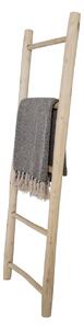 Scara decorativa pentru prosoape si haine, Natural, 5x50x150 cm