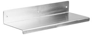 Raft de perete Nagoya, Argintiu, 40x15x8 cm