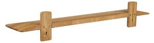 Raft de perete Calcata, Natural, 22x110x18.5 cm
