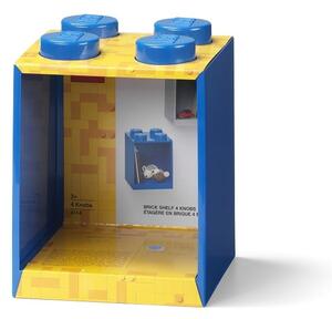Raft de perete pentru copii LEGO® Brick 4, albastru