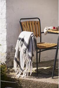 Pled decorativ Carmel, Gri, 170x130 cm