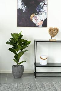 Planta artificiala decorativa Smochin lira, Verde, 36x46x100 cm