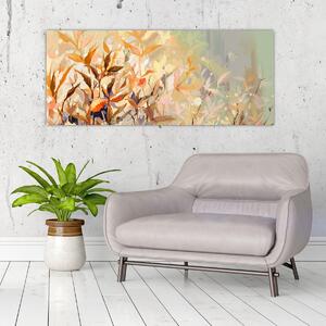 Tablou - Plante pictate (120x50 cm)