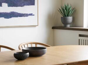 Planta artificiala decorativa Agava Agave, Gri, 32x31x41 cm