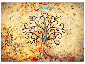 Tablou - Copacul vieții mozaic (70x50 cm)