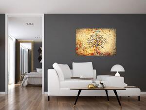 Tablou - Copacul vieții mozaic (90x60 cm)
