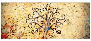 Tablou - Copacul vieții mozaic (120x50 cm)