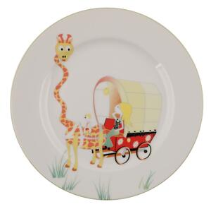 Set veselă pentru copii 5 piese din porțelan Kütahya Porselen Giraffe