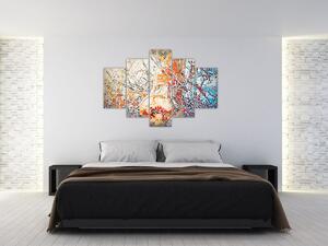 Tablou - Abstract mozaic (150x105 cm)