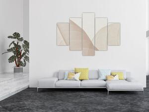 Tablou - Frunze texturate (150x105 cm)