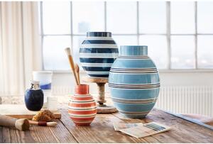 Vază din ceramică Kähler Design Nuovo, înălțime 30 cm, albastru