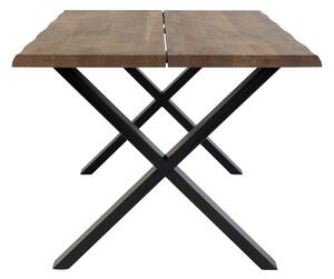 Masa dining Toulon, Gri, 140x95x75 cm