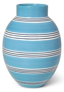 Vază din ceramică Kähler Design Nuovo, înălțime 30 cm, albastru
