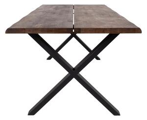 Masa dining Toulon, Gri, 200x95x75 cm