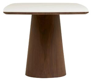Masa dining Noli, Alb, 200x90x76 cm