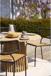 Masa dining Lorca, Natural, 120x120x75 cm