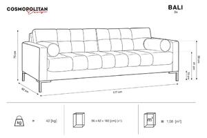 Canapea roz 177 cm Bali – Cosmopolitan Design